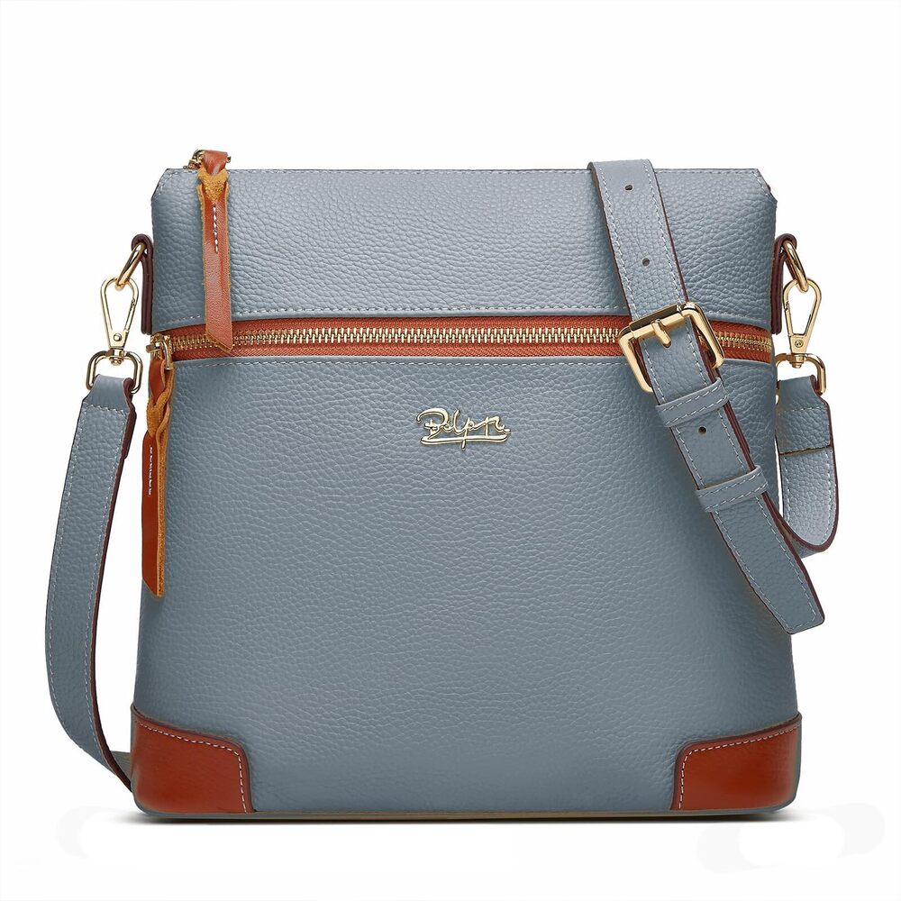 4245 Leather Crossbody Bags : Designer Shoulder Purse for Travel - Trendy
